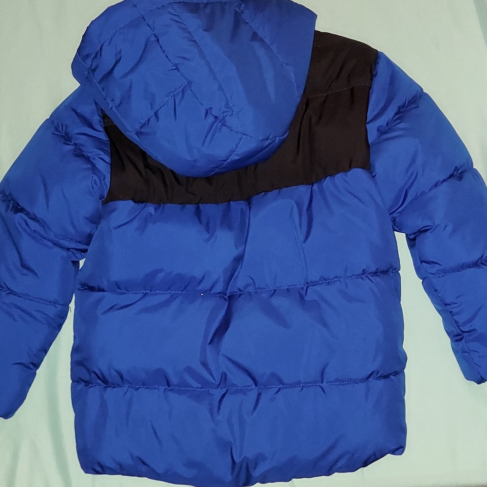 Winter Coat in Blue & Black (4T)